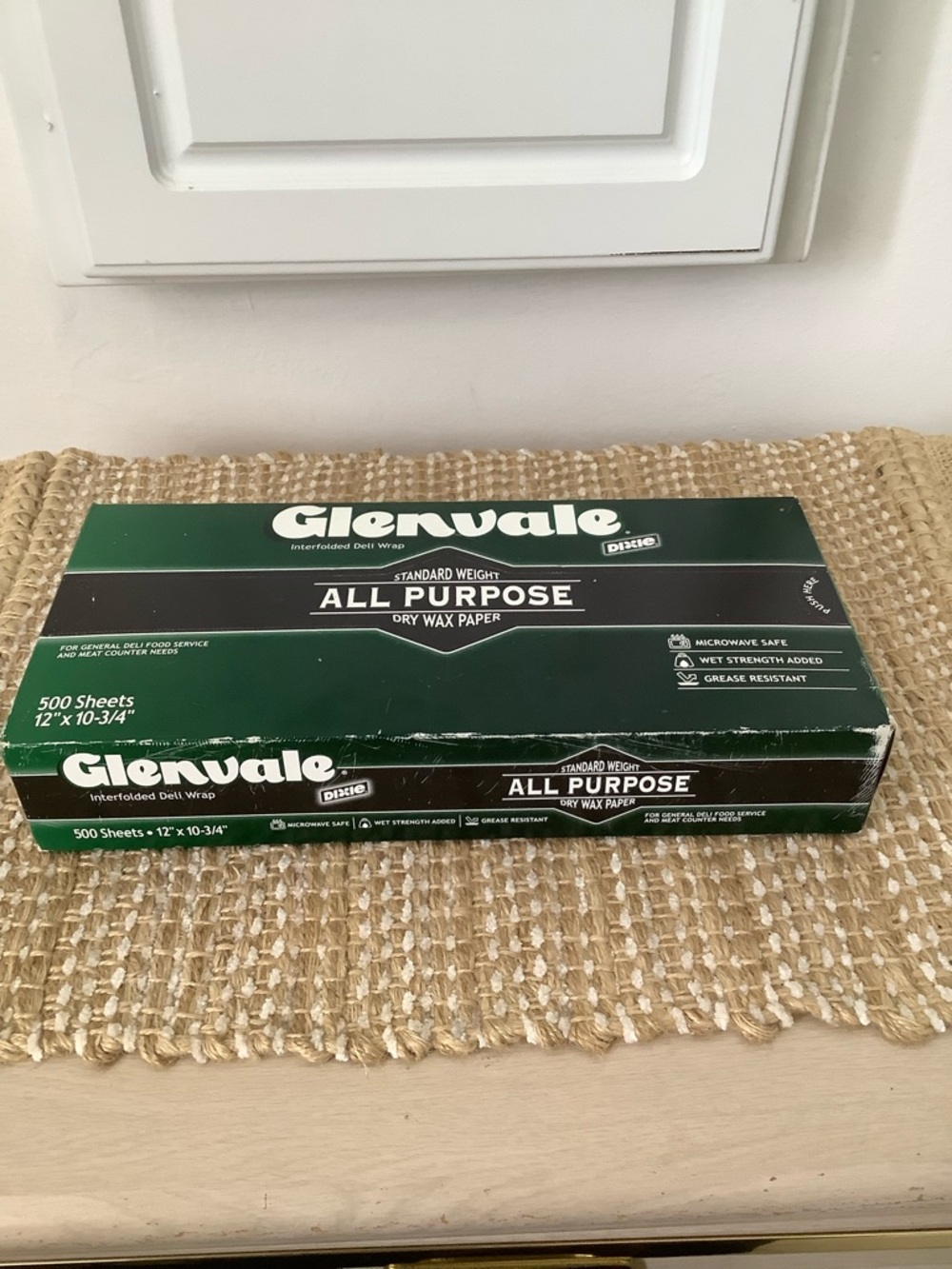 All Purpose Dry Wax Paper - Green (500 Sheets)